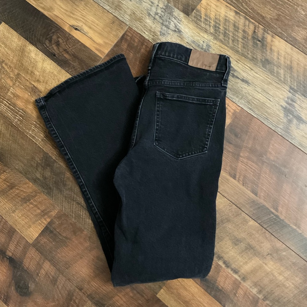 Madewell Black Perfect Vintage Flare Jean 26